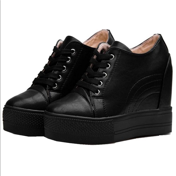 🎀 Wedges Sneakers for Women 🎀 NEW - Picture 1 of 9